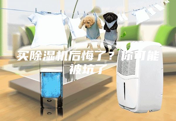 買除濕機后悔了？你可能被坑了
