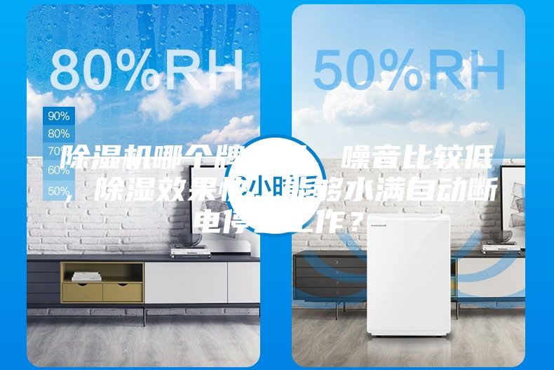 除濕機哪個牌子好，噪音比較低，除濕效果快，能夠水滿自動斷電停止工作？
