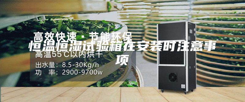 恒溫恒濕試驗(yàn)箱在安裝時(shí)注意事項(xiàng)